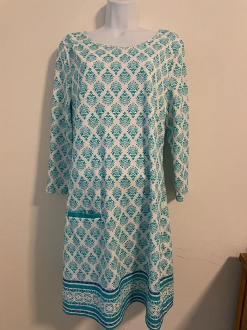 Cabana Life tunic/shift dress UPF 50+ Large EUC